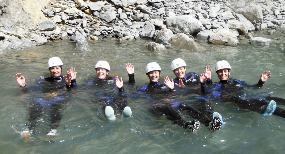 Zwemmen canyoning Zwemmen canyoning